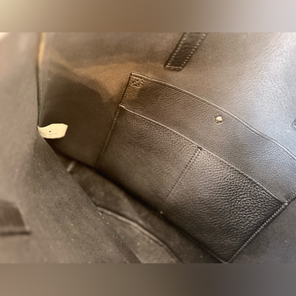 Kate spade black pebble leather tote bag - Picture 6 of 7